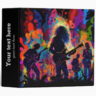 Musique Concert Guitariste 3 sonneries classeur