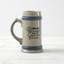 Musique Conçu Mug