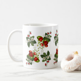 Musique de fraise rétro | Pépinière de fraises Mug