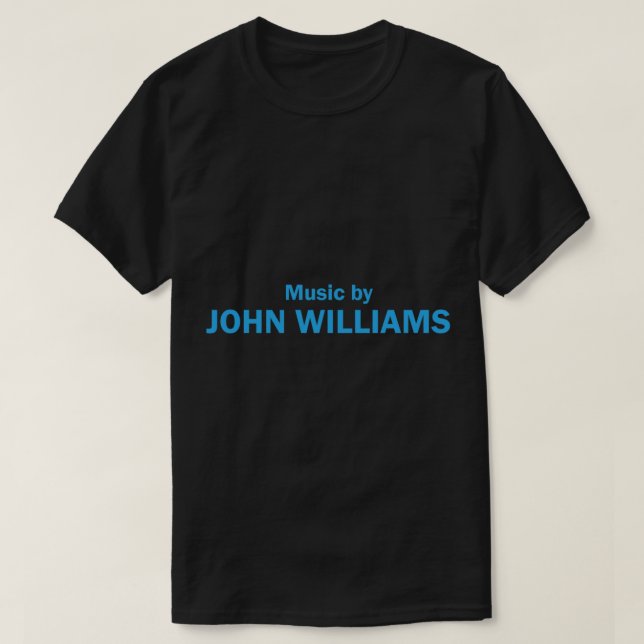 Musique de John Williams Essential T-Shirt (Design devant)