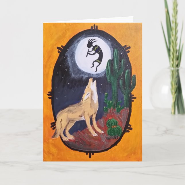 Musique de la carte de voeux de la Lune (Devant)