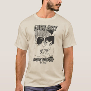 Musique de Last Exit Music Factory- T-Shirt Rétro 