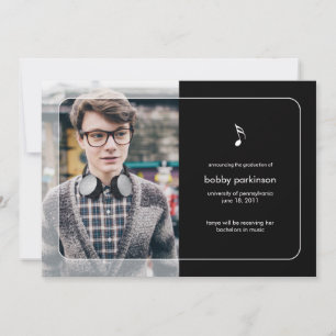 Musique Faire-part majeure