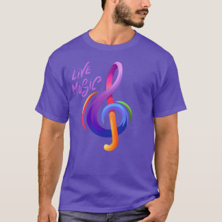 musique live musique et arts t-shirt famille