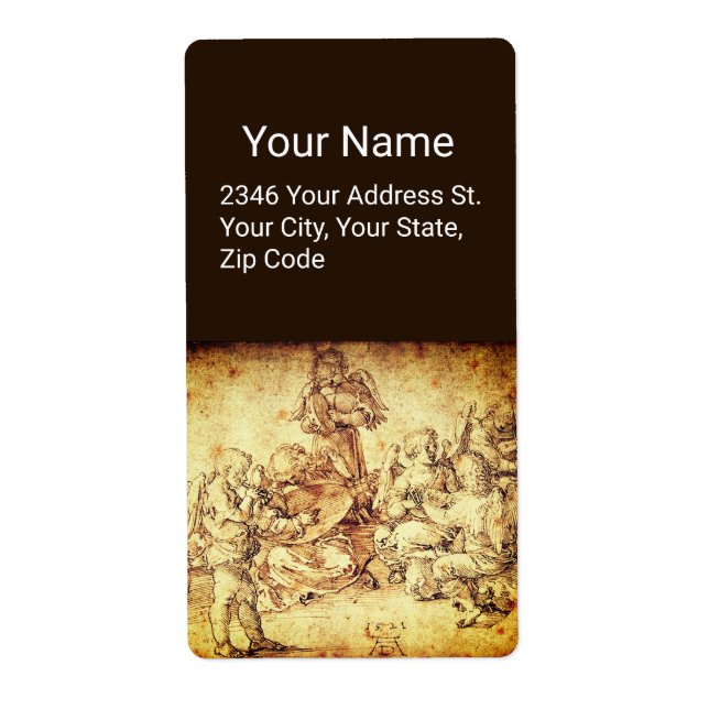 Musique Making Angels par Albrecht Durer (Devant)