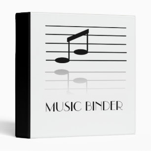 Musique Notes musicales Classeur du personnel
