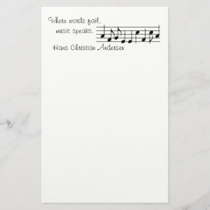 Musique - Papeterie