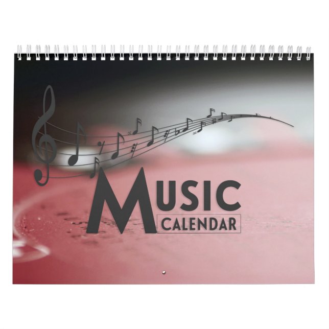 Musique Photos & Citations Calendrier mural (Protection)