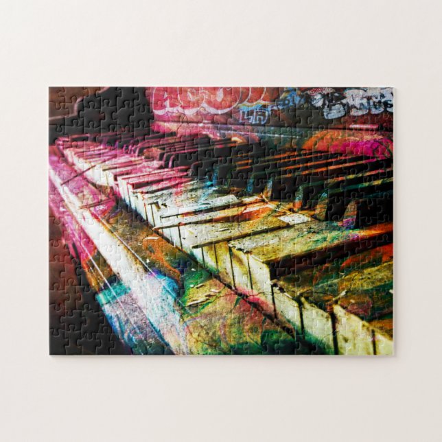 Musique - Piano - Jigsaw Puzzle (Horizontal)
