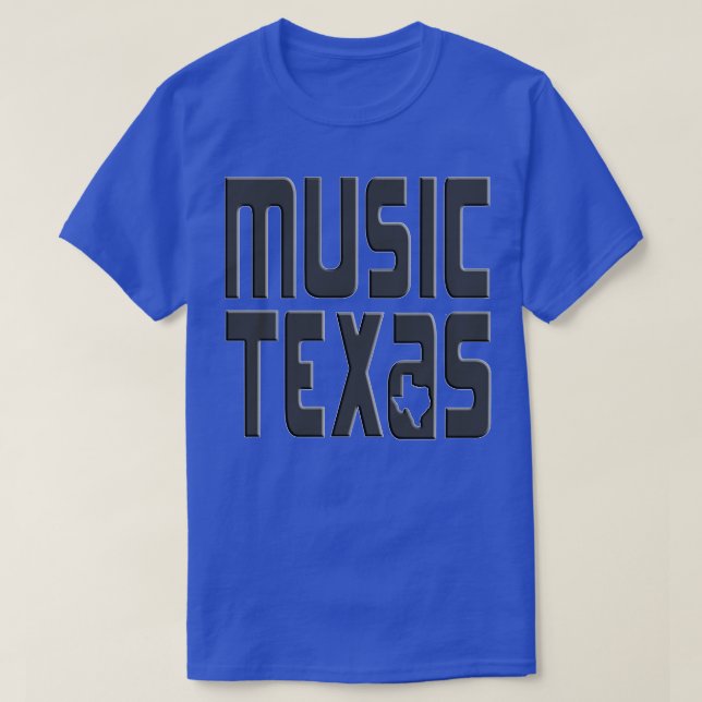 Musique Texas TShirt (Design devant)