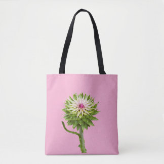 Musk Thistle (Carduus nutans) Tote Bag