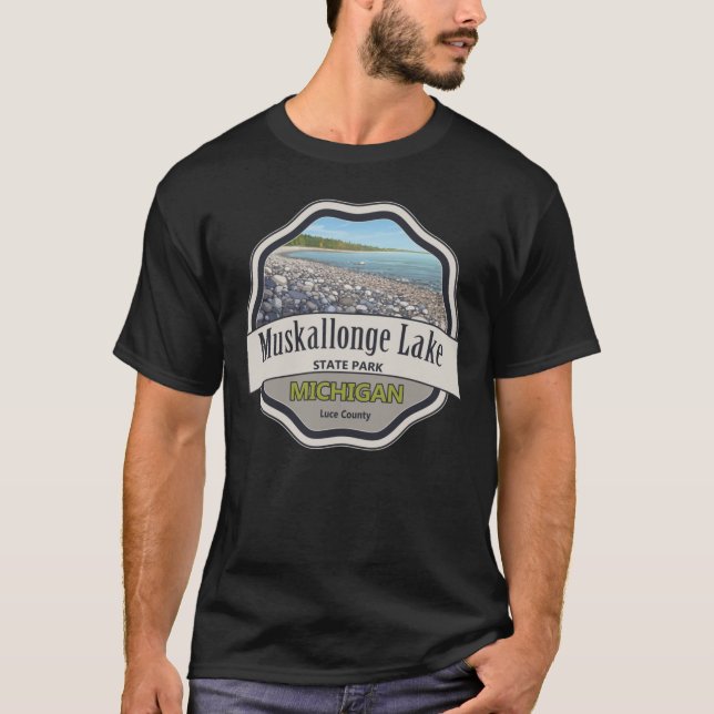 Muskallonge Lake State Park T-Shirt (Front)