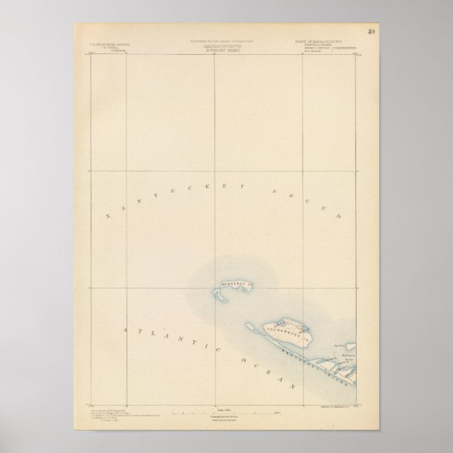 Muskeget, Massachusetts Poster (Front)