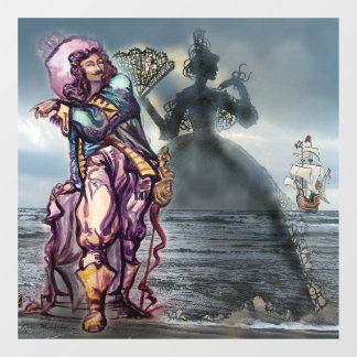 Musketeer Dream Window Cling