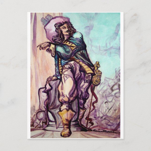 Musketeer Postcard (Front)