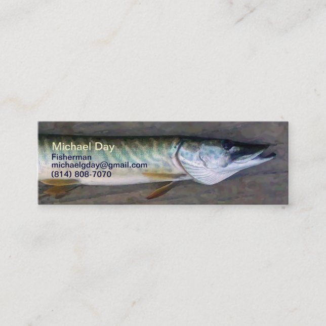 Muskie Business Card (Front)