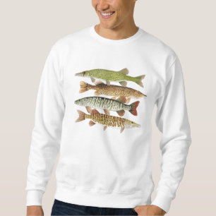 Muskie,Pike,Pickerel Apparel Sweatshirt