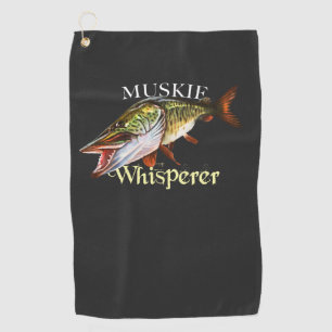 Muskie Whisperer Fishing Towel