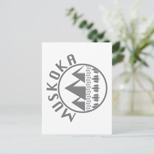 Muskoka Design - Square Stickers Postcard (Standing Front)