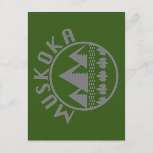Muskoka Design - Square Stickers Postcard