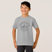Muskoka Design - T-shirt de base pour enfants