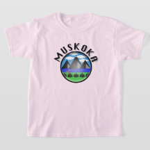 Muskoka Design (Version 2) - Kids' Basic T-Shirt