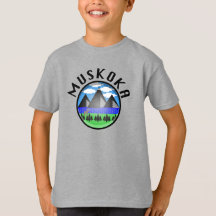 Muskoka Design (Version 2) - Kids' Basic T-Shirt