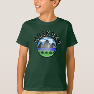 Muskoka Design (Version 2) - T-shirt de base pour