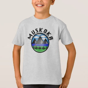 Muskoka Design (Version 2) - T-shirt de base pour 