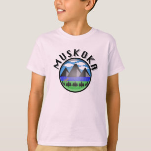 Muskoka Design (Version 2) - T-shirt de base pour