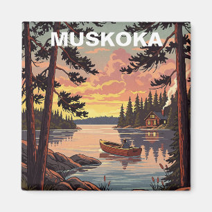 Muskoka Ontario Canada Magnet