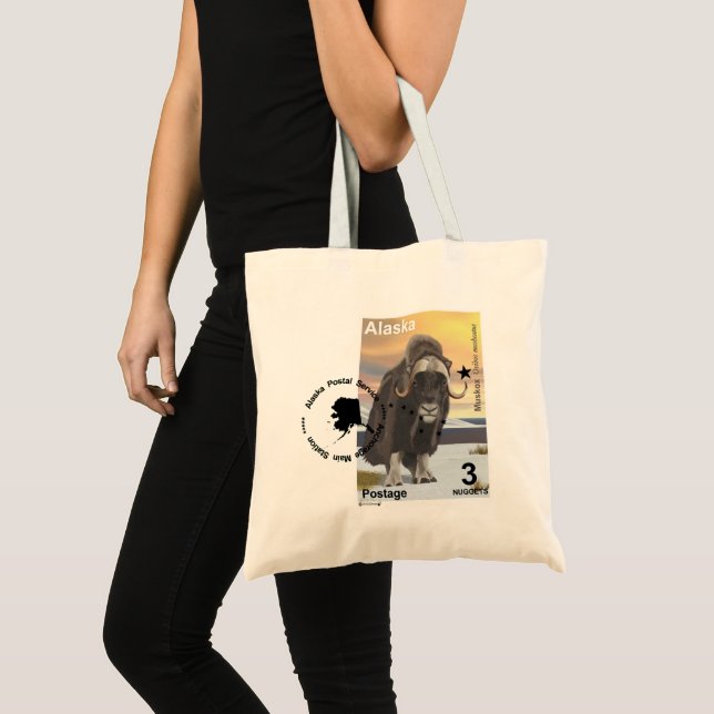 Muskox Souvenir Tote Bag (Front (Product))
