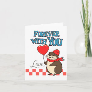 Muskrat Love Forever With You Card