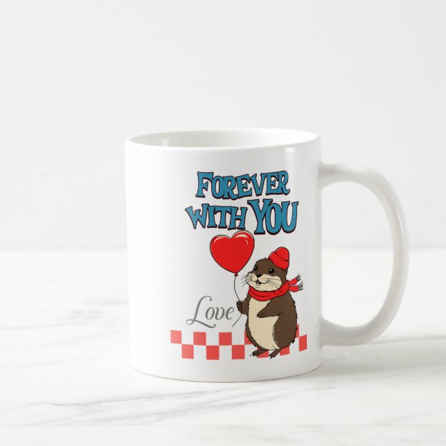 Muskrat Love Forever With You  Coffee Mug (Right)