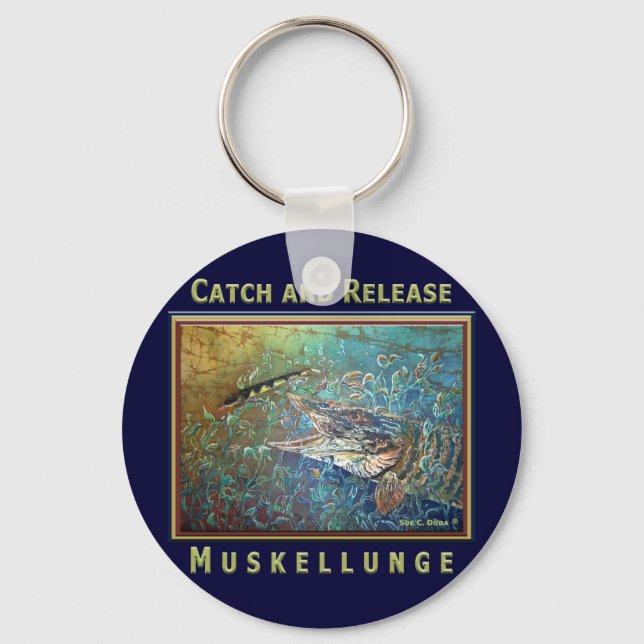 MUSKY C and R Keychain (Front)