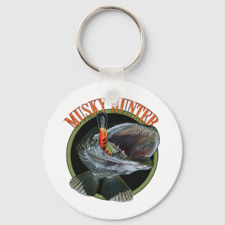 Musky hunter 7 keychain