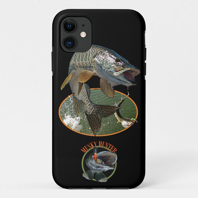 Musky Hunter Case-Mate iPhone Case (Back)