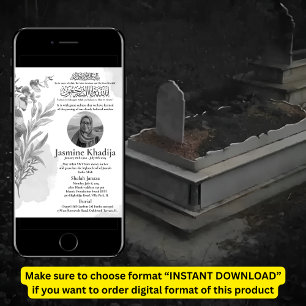 Muslim Death Announcement Female Janaza Prayer