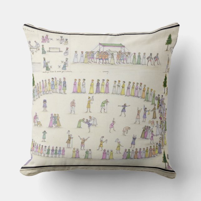 Muslim Festivals including the end of Ramadan from Throw Pillow (Front)