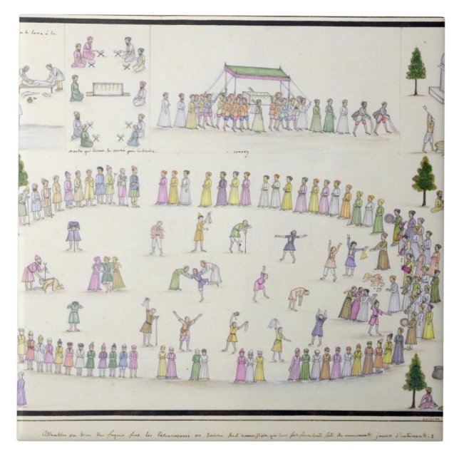 Muslim Festivals including the end of Ramadan from Tile (Front)