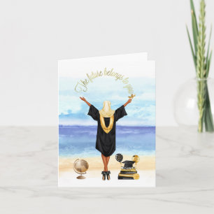 Muslim Girl's Graduation Card