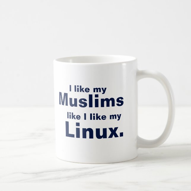 Muslim linux coffee mug (Right)
