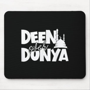 Muslim Motivation Saying Islamic Quote Deen Over D Mouse Pad