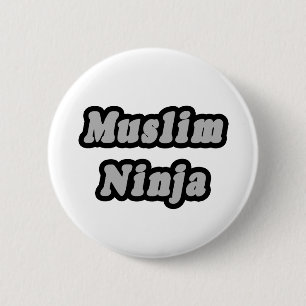 Muslim Ninja 2 Inch Round Button