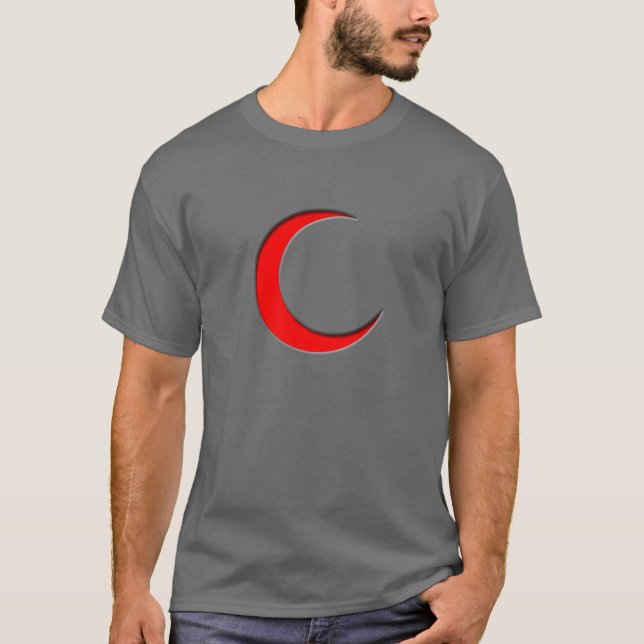 Muslim shirt with half moon symbol (Front)