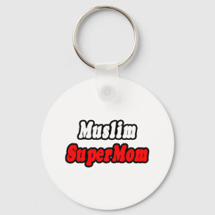 Muslim SuperMom Keychain