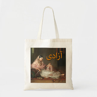 Muslim Woman Smoking Hookah- Freedom Tote Bag