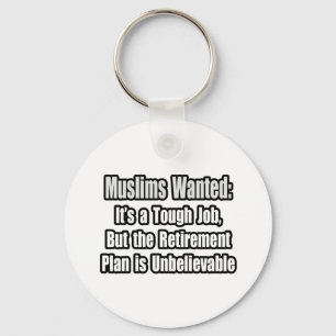 Muslims Wanted... Keychain