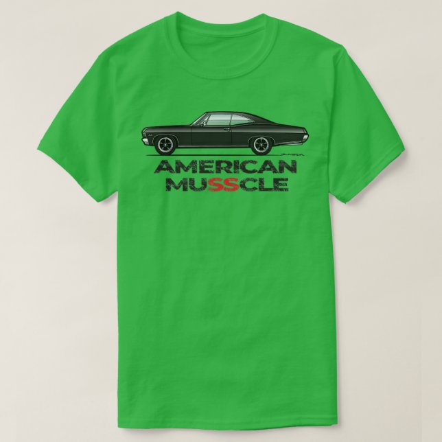 Musscle Black T-Shirt (Design Front)