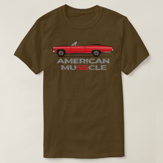 Musscle RED T-Shirt (Design Front)